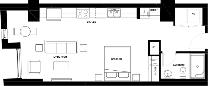 Floorplan-P-B4-Studio